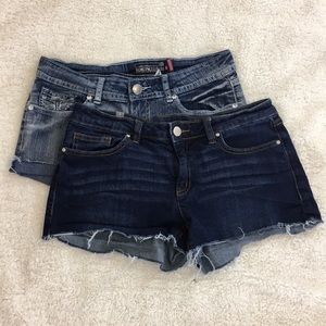 Denim cut offs